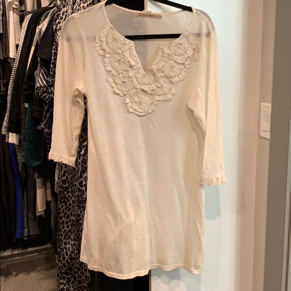 Monoreno cream sweater
